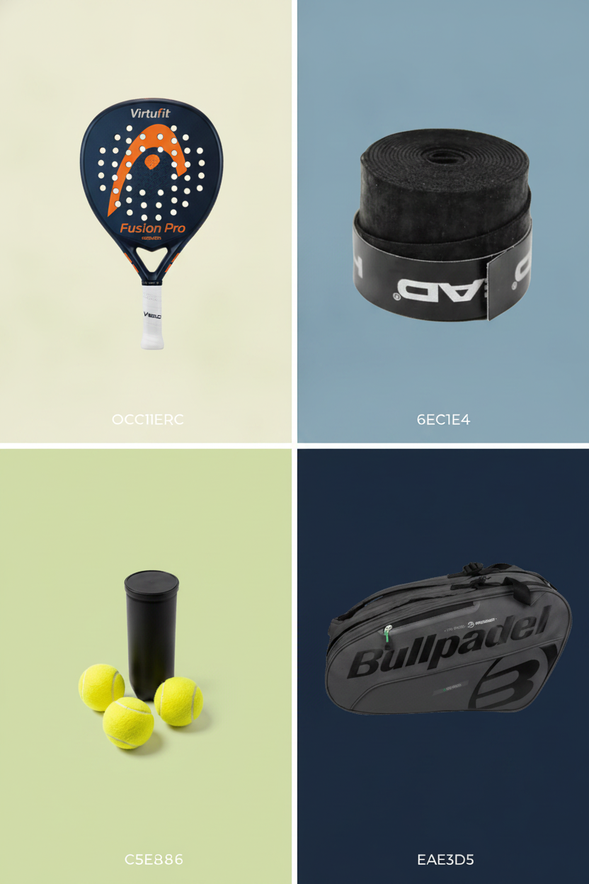 Complete Padel Set: Stijlvol & Klaar voor de Baan